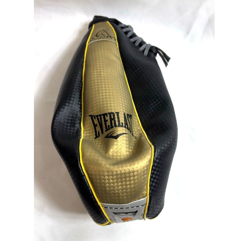 Everlast Everhide Speed Bag Black and Gold NEW Punching Training Boxing Home Gym